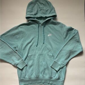 Unisex Small Turquoise Nike Cotton 
Sweater Casual Hoodie Sportswear